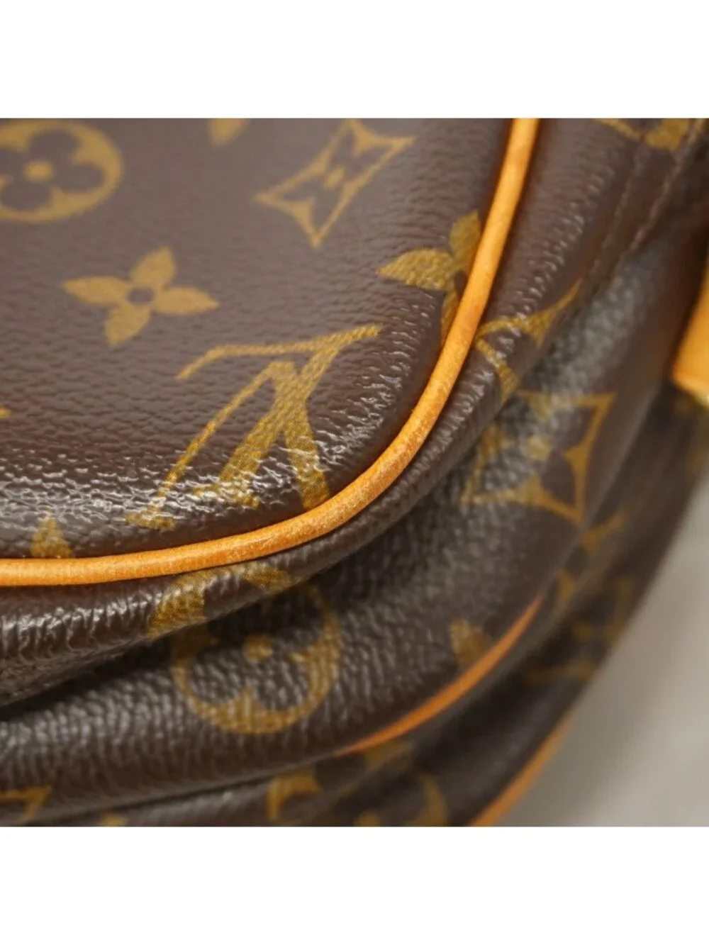 Louis Vuitton Shoulder Bag Monogram Reporter PM Brown